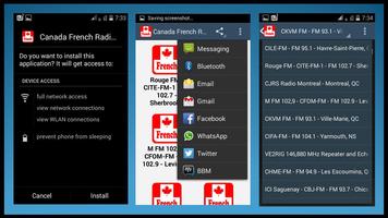 Canada French Radio Screenshot 1