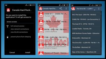 Canada Hard Rock Radio Station capture d'écran 1