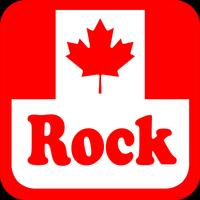 Canada Rock Radio Stations plakat