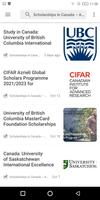 Canadian Scholarships اسکرین شاٹ 1