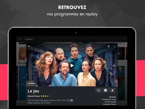 myCANAL, vos programmes en live ou en replay 截图 12