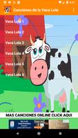 Canciones de la vaca lola Affiche