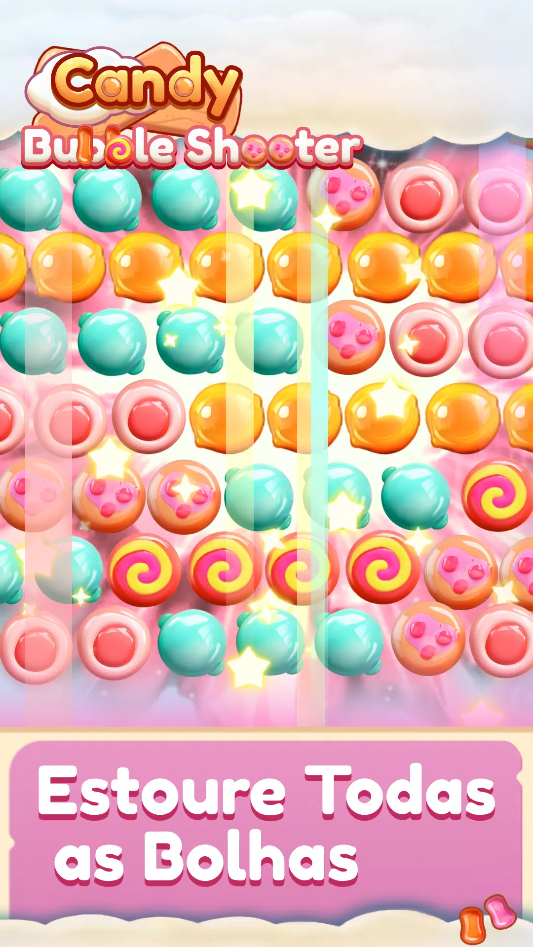 Bubble Shooter Candy 2 em Jogos na Internet