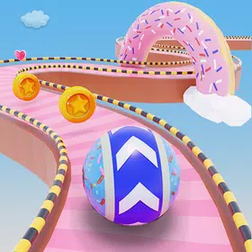 Candy Ball Run – Rolling Games