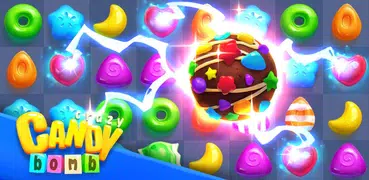 Crazy Candy Bomb - combinar 3