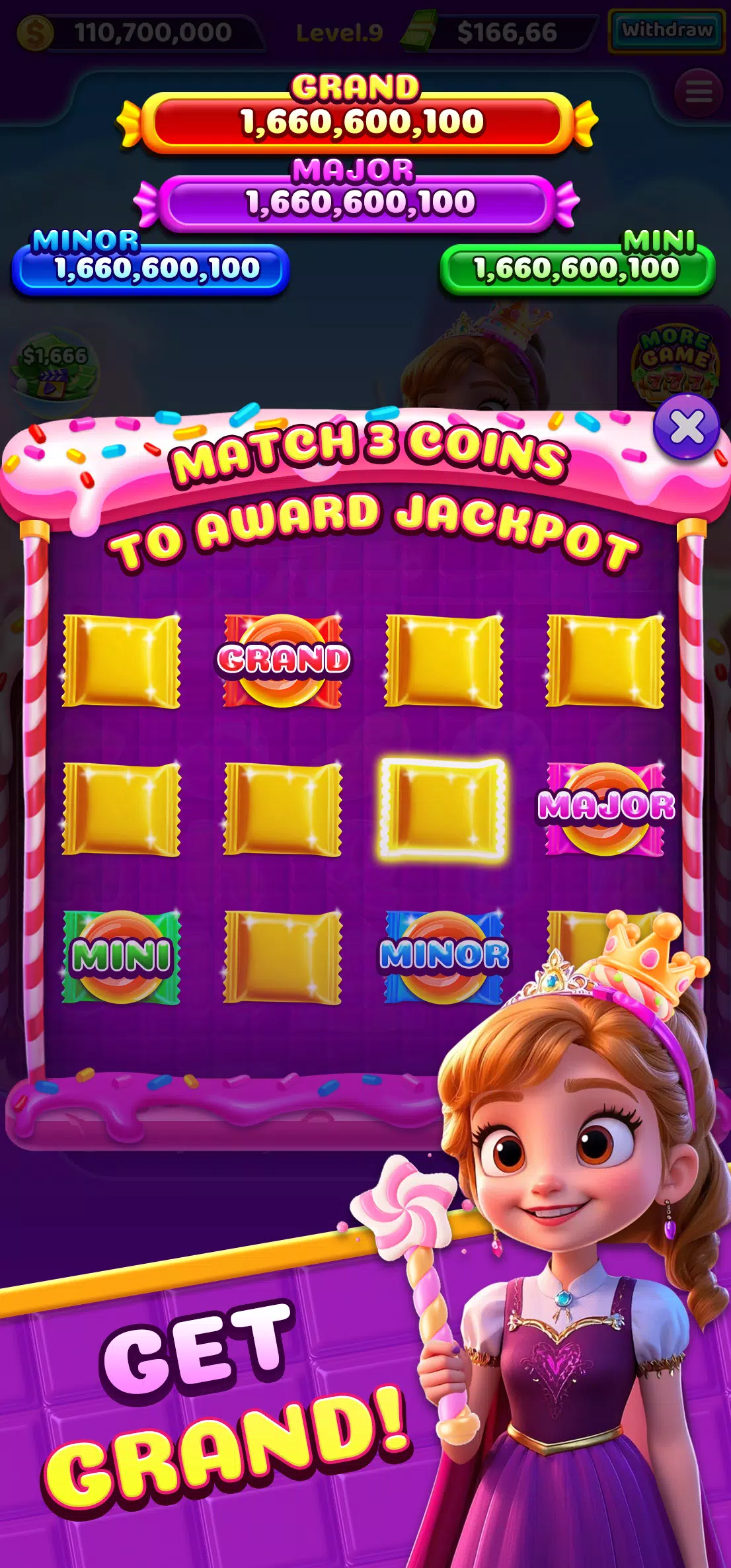 Fantasy Candy Princess Slots Fantasy Candy Princess Slots