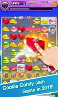 cookie candy game Affiche
