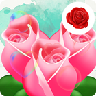 Fantasy Rose Live Wallpaper icône