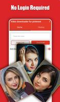 برنامه‌نما Video Downloader for Pinterest - Photo ,Gif ,story عکس از صفحه