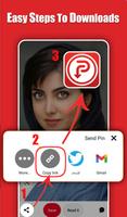 برنامه‌نما Video Downloader for Pinterest - Photo ,Gif ,story عکس از صفحه