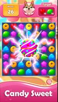 Candy Sweet Dog Puzzle Match 3 ポスター