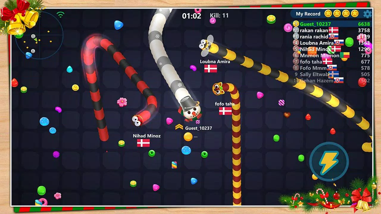 Snake Candy.IO - Multiplayer Snake Slither Game Apk Download for