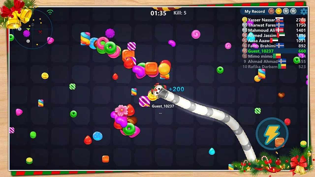 Snake Candy.IO - Multiplayer Snake Slither Game Apk Download for