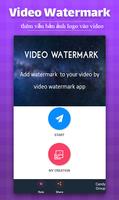 watermark video - thêm văn bản bài đăng