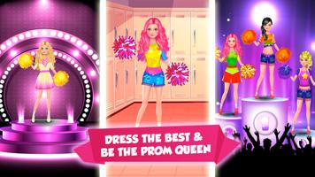 High School Beauty Contest: Princess Dress Up Game Cartaz