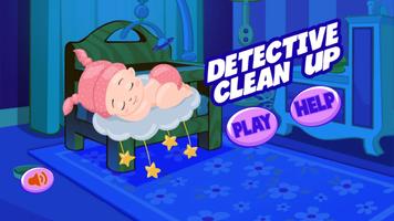 Baby House Cleaning Game - Detective Clean Up Fun Ekran Görüntüsü 3