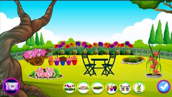 2 Schermata Flower Garden Decorator - Garden Fun For All