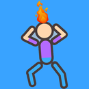 Man on Fire - Fun Physics Brain Training APK