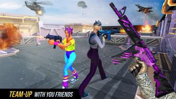 Paint Gunslinger: Real Shooter Battle imagem de tela 1
