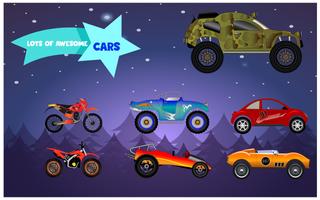 Mountains Red Car Climb:Car Hill Racing Game ภาพหน้าจอ 2