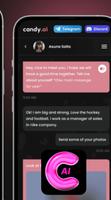 برنامه‌نما Candy AI Girlfriend Info عکس از صفحه