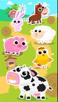 CandyBots Animaux Sons Puzzles Affiche