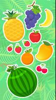CandyBots Fruits Légumes Monde Affiche