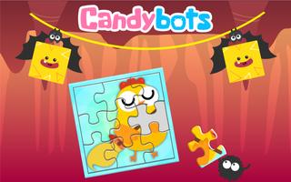 CandyBots Puzzle Matching Kids Poster