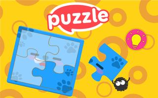 CandyBots Puzzle Matching Kids captura de pantalla 1