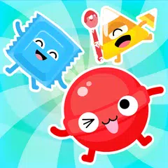 Скачать Shapes Form Candy - Baby Learn APK