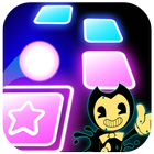 Bendy-y game tiles hop ball icon
