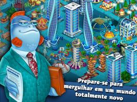 Aquapolis. Criar uma megapolis Cartaz