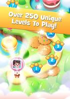 Candy Smash Craze Match 3 Puzzle Free Games Scapes تصوير الشاشة 1
