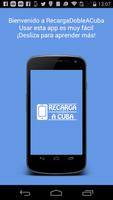 پوستر Recarga DOBLE a Cuba (Cubacel)
