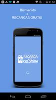 Recargas GRATIS a Colombia poster