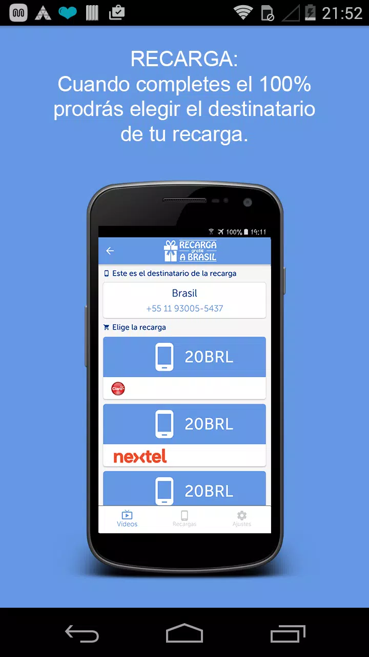Download do APK de Recarga Grátis Brasil para Android
