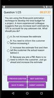 2022 PMP® Exam Simulator capture d'écran 3