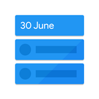 Calendar Widget: Agenda - Beau أيقونة