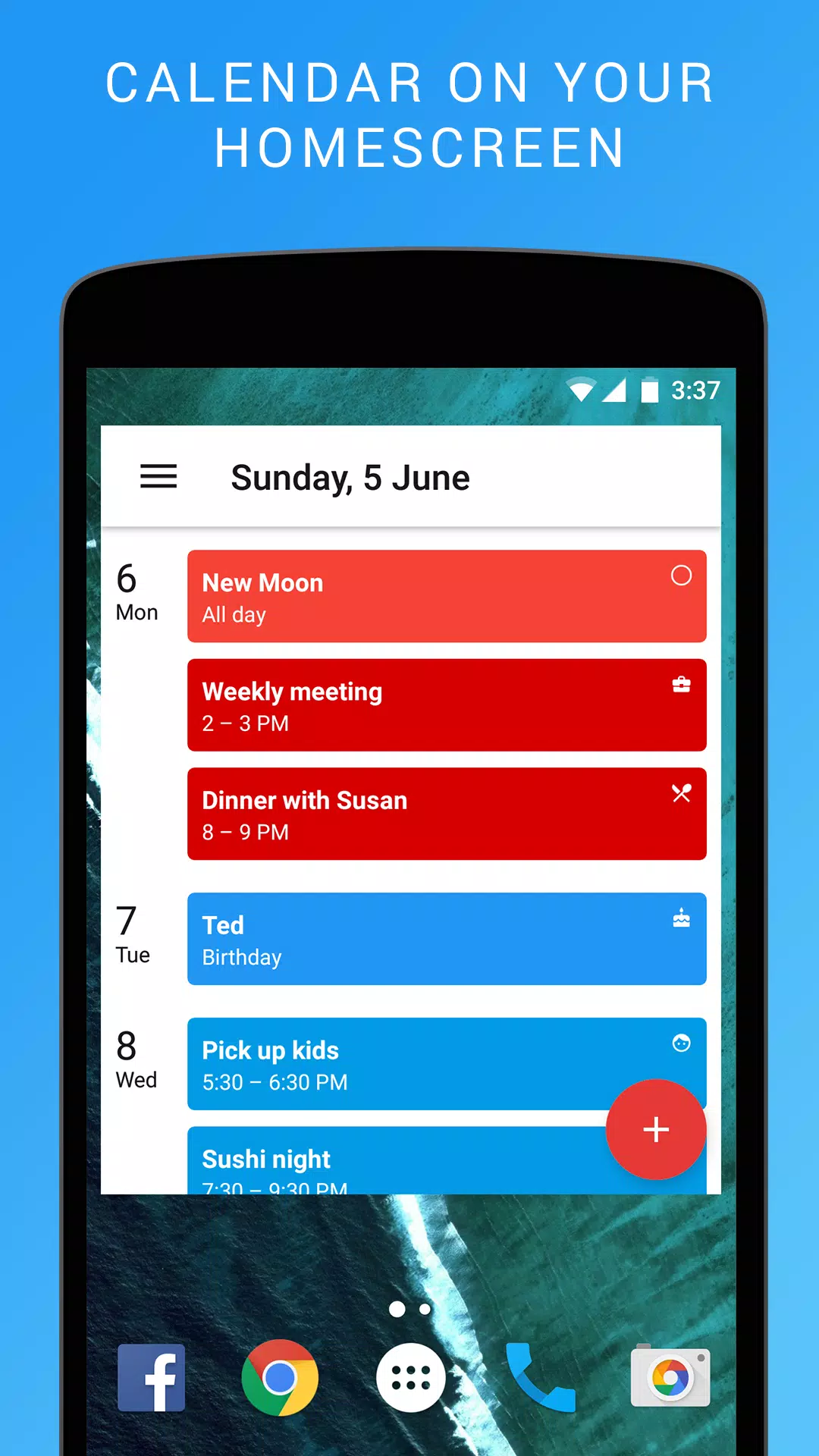 Calendar Widget: Agenda - Beautiful & Customizable for Android - APK  Download