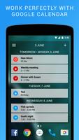 Calendar Widget: Agenda - Beau syot layar 3