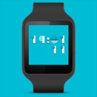 Watch face - Animate Material โปสเตอร์