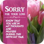 Sympathy Wishes Cards and Mess آئیکن