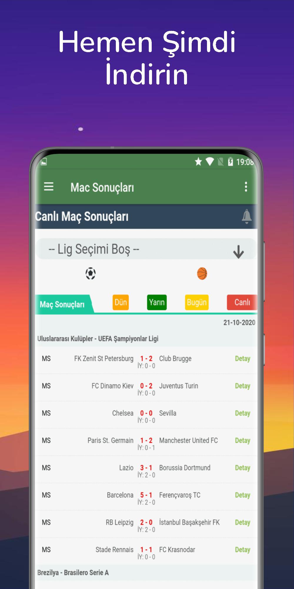 Canlı Maç Sonuçları - Canlı Skor for Android - APK Download