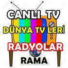Canlı Tv İzle-Radyo Dinle-Dünya Tv Kanalları-Cams biểu tượng