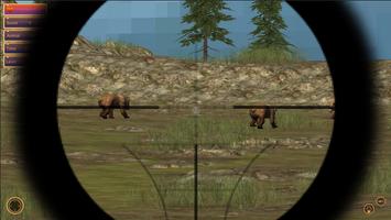 Wild Jungle Animal Sniper Hunt تصوير الشاشة 1