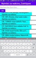 Nyimbo Za Wokovu et cantiques capture d'écran 2