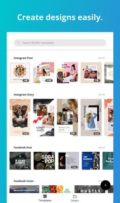 Canva Screenshots