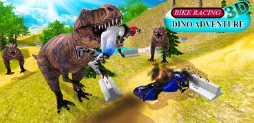 Fahrradrennen Dino-Abenteuer 3d