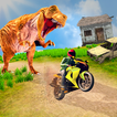 Fahrradrennen Dino-Abenteuer 3d