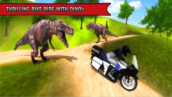 Bike Racing Dino Adventure 3D اسکرین شاٹ 2